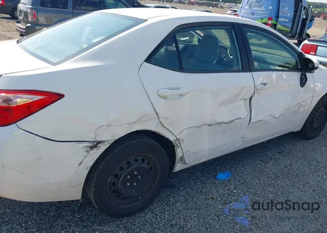 2017 Toyota Corolla Le z USA, uszkodzony, nr VIN 2T1BURHE6HC850802